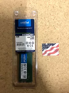 Crucial DDR4 2400 MHz UDIMM Memory Module CT4G4DFS824A - Picture 1 of 2