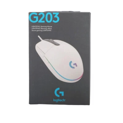 Logitech G102 LIGHTSYNC 910-005790 Black Wired Optical Gaming Mouse - Image 1 of 4