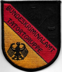 80er - 90er ! Rarität ! BKA Bundeskriminalamt Polizei Patch Abzeichen TATORT-Gr. - Bild 1 von 3