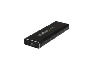 StarTech M.2 to USB3.0 External SATA M.2 SSD Enclosure , SM2NGFFMBU33 - Picture 1 of 4