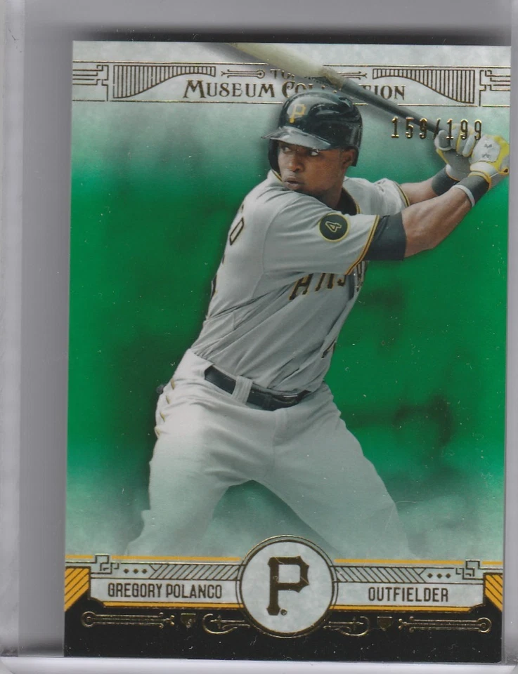 2015 TOPPS MUSEUM COLLECTION #58 GREGORY POLANCO GREEN PIRATES 159/199 7125 - Image 1 of 1