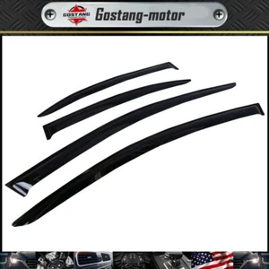 Apto para 08-17 Mitsubishi Lancer 4 puertas protector de pantalla de lluvia ventilación viseras de ventana - Imagen 1 de 8