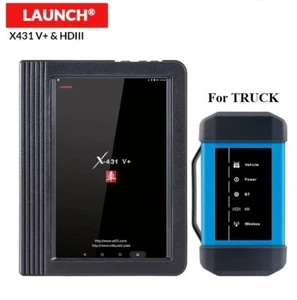 LAUNCH X431 V+ Tablet & Heavy Duty Truck HD Module 24V Diesel Diagnostic Scanner - Picture 1 of 12