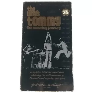 The Who's Tommy VHS The Amazing Journey 25th Anniversary Collector's Edition - Picture 1 of 5