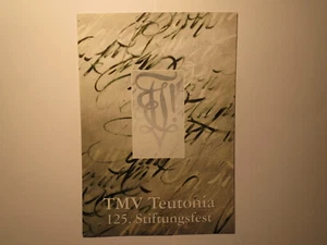TMV Teutonia Innsbruck - 125. Stiftungsfest - 2001 - Einladung / Studentika - Bild 1 von 1