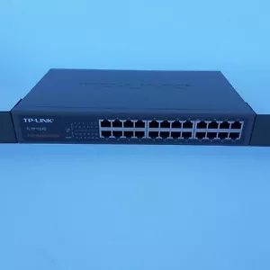 TP-Link 24-Port 10/100Mbps Fast Ethernet Switch Model TL-SF1024D - Picture 1 of 6