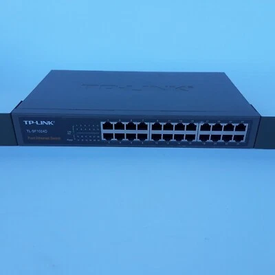 TP-Link 24-Port 10/100Mbps Fast Ethernet Switch Model TL-SF1024D - Image 1 of 4