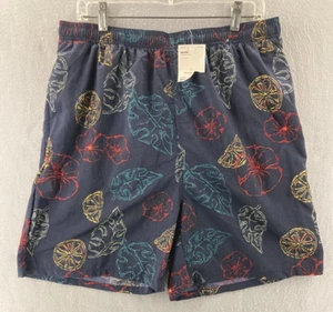 Vintage 90s Shorts Trader Bay Swim Trunks Mens Large Mesh Lined - Picture 1 of 11