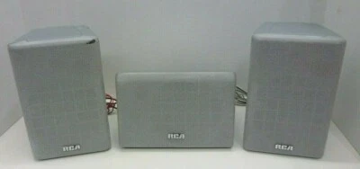 Altavoces RCA para PC o sistema de sonido salida 8 ohmios matriz de 3 altavoces Foto 1 de 4