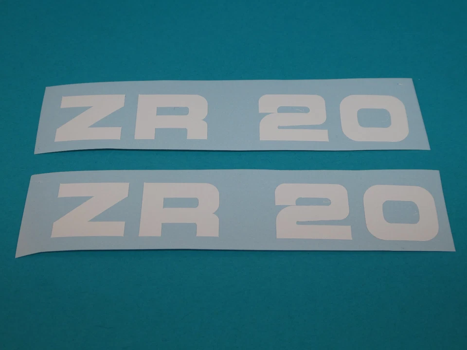 Zündapp ZR 20 Aufkleber Verkleidung Schriftzug Dekor weiß 447-10.131 Typ 447 NEU - Bild 1 von 1