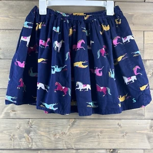 Joules Girls Skirt Elastic Waist Lined Horse Size 11 12 Years - Picture 1 of 6