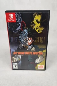 My Hero One's Justice Nintendo Switch CASE ONLY NO GAME Gamestop Display Case - Picture 1 of 4