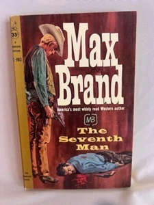Max Brand, The Seventh Man 1959, 1st Printing - VG+- Vintage, Rare Find - Picture 1 of 16