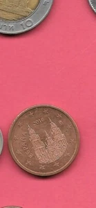 SPAIN SPANISH KM1146 2017 UNCIRCULATED-UNC MINT 5 CENT COIIN - Picture 1 of 1