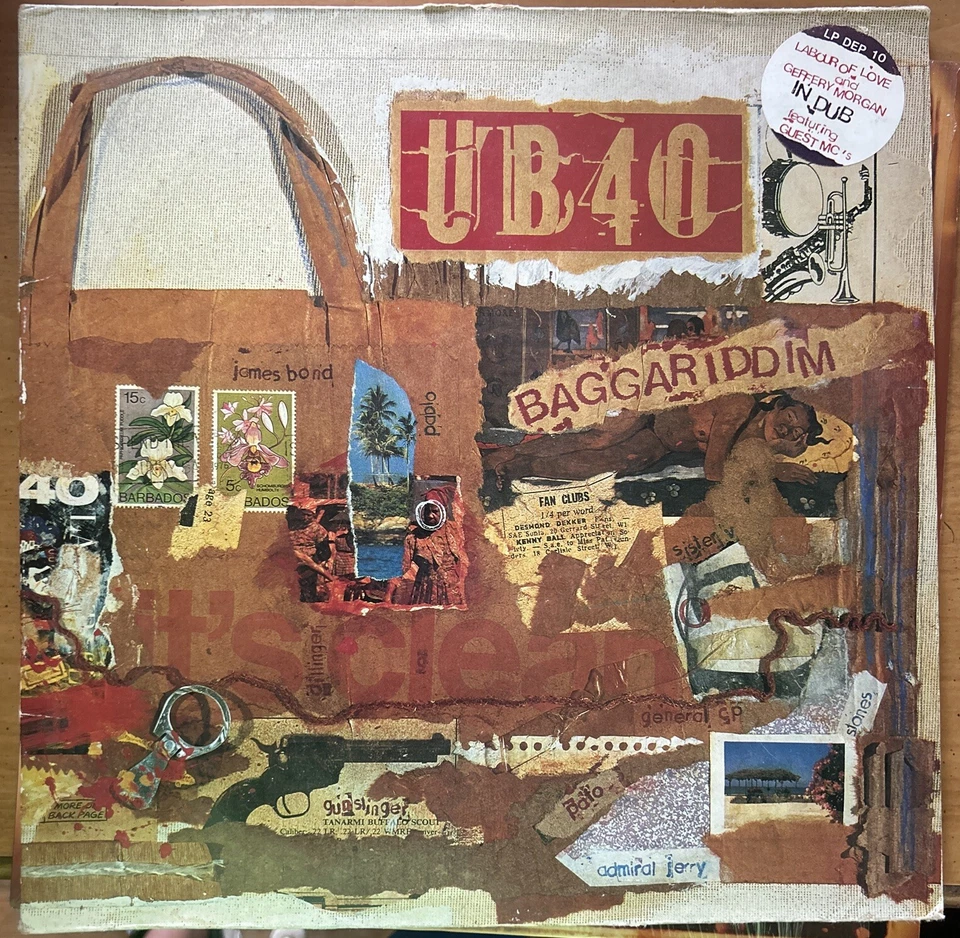 Baggariddim by UB40, Virgin 1985 Dbl LP Vinyl Record Foto 1 de 1