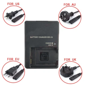 Cargador para Nikon MH-24 para batería EN-EL14 EL-EL14A D3200 D5300 P7800 P7100 - Imagen 1 de 11