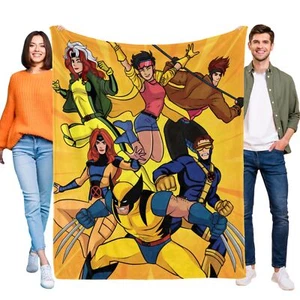 Wolverine Blanket Soft Bed Sofa Couch Throw Birthday Gift Cozy Lightweight - Picture 1 of 11