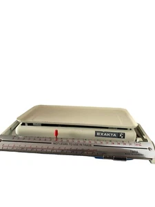 EXAKTA Tara Alemán 22 LB 10 KG Escala Peso Deslizante 1990 Cuerpo de Metal Esmaltado - Imagen 1 de 6