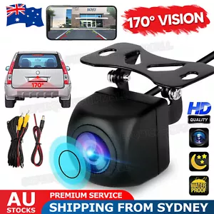 170° Reverse Camera Waterproof Car Rear View Backup Parking Cam HD Night Vision - Picture 1 of 9