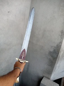 Custom Riptide Sword Of Percy Jackson,Anaklusmos Sword, Viking Sword With Sheath - Picture 1 of 6