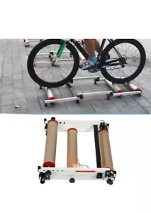 Indoor Outdoor Cycling Foldable Parabolic Sports Bike Rollers Trainer - Picture 1 of 7