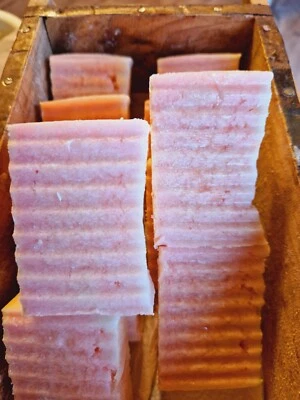 Seife Shea-Sahne-Seife Himbeer 60g Handgemacht