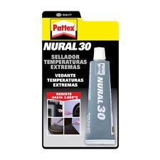 Cemento Pattex Nural 30 Adhesivo Resistente a altas temperaturas Gris 150 g