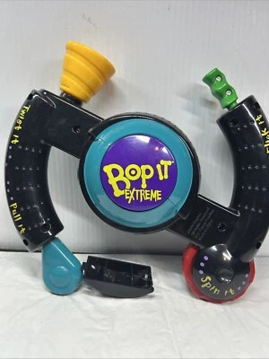 Juguete electrónico Hasbro Bop It Extreme 1998 de colección para piezas o reparación B Foto 1 de 4