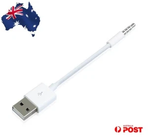 USB Data Sync Charger Cable Adapter 3.5mm for Apple iPod Shuffle 3/4/5/6/7 - Picture 1 of 4
