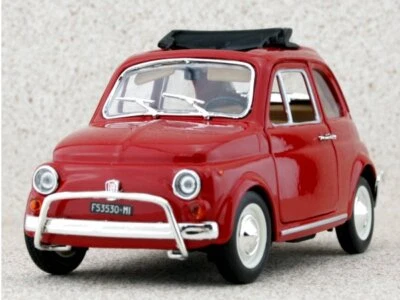 FIAT 500 L - red - Bburago 1:24 - Immagine 1 di 2