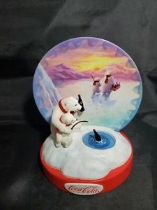 Rare Bradford Exchange 2002 Coca Cola COKE CUBS Series Fishin' For Fun #A7125 - Picture 1 of 9