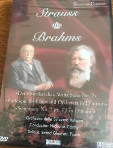 Strauss & Brahms - Orchestra Della Svizzera Italiana NEW & SEALED DVD - Picture 1 of 2