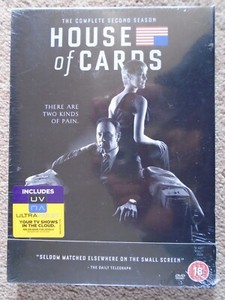 House Of Cards - Season 2 (DVD BOXSET) *BRAND NEW & SEALED*