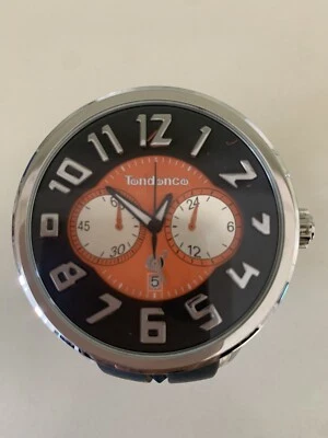 Tendence e3 Gulliver 02026001 Reloj Analógico para Hombre Naranja y Negro Banda Silicona Foto 1 de 4