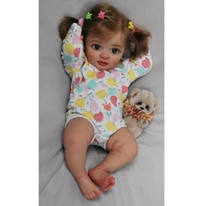 16inch 0.7kg Reborn Baby Dolls Girl Newborn Size Handmade Kids Gift Bebe Vein - Picture 1 of 7