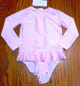 TRAJE DE BAÑO POLO RALPH LAUREN AUTÉNTICO BEBÉ NIÑA NUEVO ORIGINAL Talla 18-24M Nuevo con etiquetas - Imagen 1 de 9