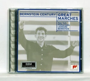 LEONARD BERNSTEIN - STRAUSS, SOUSA, WAGNER, STEFFE Great Marches SONY CD NM - Picture 1 of 2