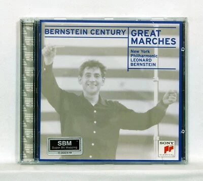 LEONARD BERNSTEIN - STRAUSS, SOUSA, WAGNER, STEFFE Great Marches SONY CD NM - Image 1 of 2