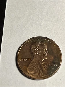 2009 Bicentennial Lincoln Memorial Cent Error Coin - Picture 1 of 4
