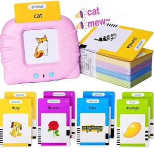 Educational Talking Flash Cards Device for Kids, 224 Words - Picture 1 of 4