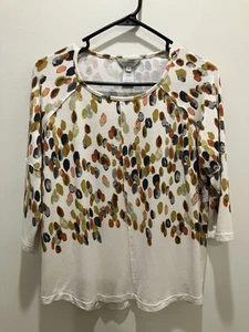Camisa Multiples Talla Pequeña Mediana Multicolor Con Mangas 3/4 Largo - Imagen 1 de 6