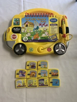 2004 Leapfrog Learning Pad With Tads Book And Cartridge. Replacement Cartridges - Image 1 of 3