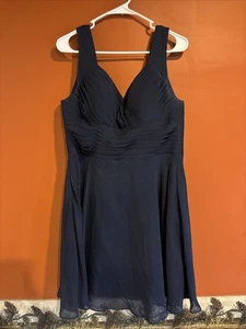 Hormigas Novia Mujeres Azul Marino Cóctel Fiesta Baile de graduación Dama de honor Coqueta Mediana - Imagen 1 de 4