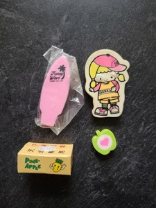 Vintage Radiergummis Rabbit Co Surfbrett Mer Schulmädchen Denor Ananas Japanisch - Bild 1 von 9