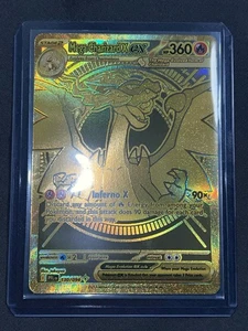 🔥 Pokemon Mega Charizard X EX Phantasmal Flames 130/94 Oro Hiper Ultra Raro 💎 - Imagen 1 de 6