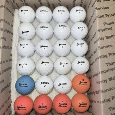 24 SRIXON Q STAR /TOUR -MINT-AAAAA-Used Golf Balls. ADVANTAGE SHIPPING! - Image 1 of 3