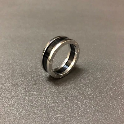 Moda Anillo Mujeres Hombres Acero Inoxidable Amante Casero Fiesta Joyería Regalo Talla 10 Foto 1 de 4