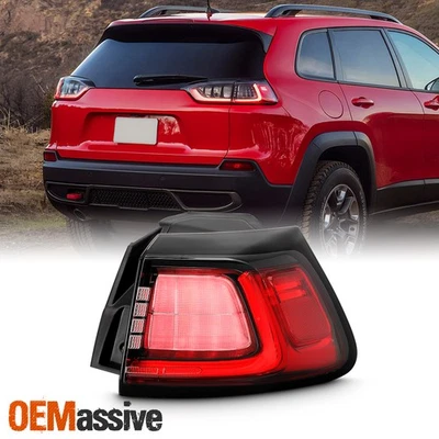 For 2019-2023 Jeep Cherokee LED Tail Light Outer Passenger Side Lamp Assembly - Image 1 of 4