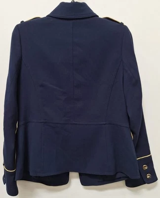 Chico Women's Military Blue Size 0/S Jacket - Image 1 of 3