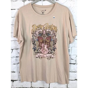 TORRID Dolly Parton lockere Passform Baumwolle Rundhalsausschnitt T-Shirt Boho Landhaus Größe 1X neu mit Etikett - Bild 1 von 5